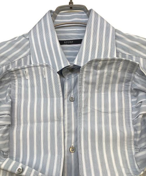 GUCCI（グッチ）GUCCI (グッチ) 長袖シャツ スカイブルー サイズ:42の古着・服飾アイテム