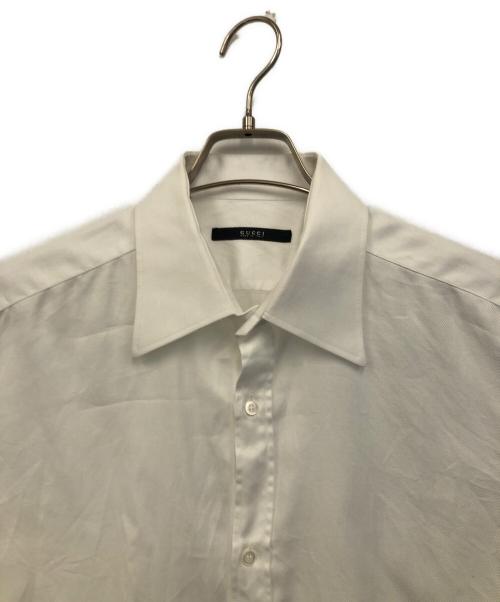 GUCCI（グッチ）GUCCI (グッチ) 長袖シャツ ホワイト サイズ:42の古着・服飾アイテム