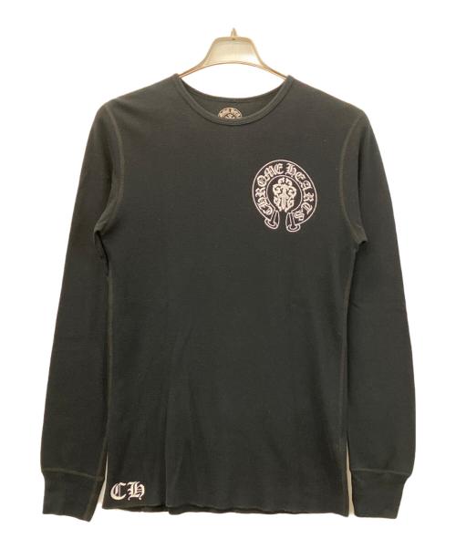 CHROME HEARTS（クロムハーツ）CHROME HEARTS (クロムハーツ) 長袖カットソー ブラック サイズ:Mの古着・服飾アイテム