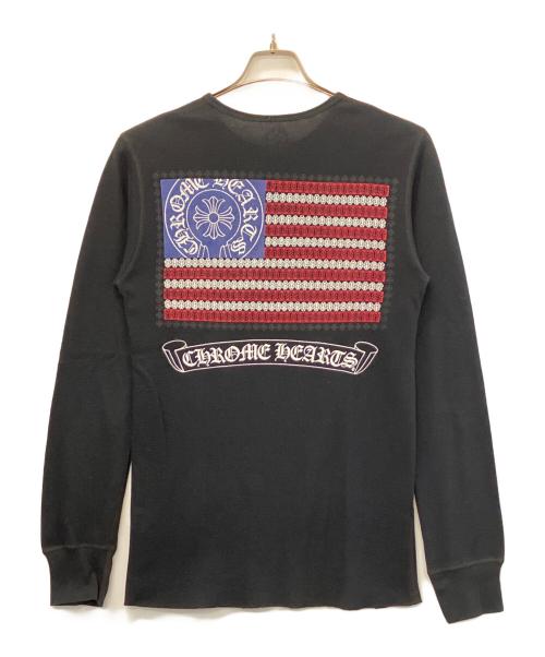 CHROME HEARTS（クロムハーツ）CHROME HEARTS (クロムハーツ) 長袖カットソー ブラック サイズ:Mの古着・服飾アイテム