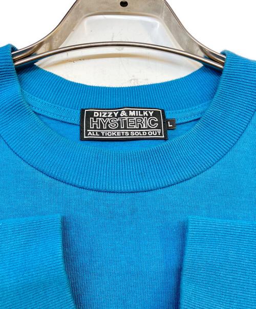 Hysteric Glamour（ヒステリックグラマー）Hysteric Glamour (ヒステリックグラマー) スウェット ブルー サイズ:Lの古着・服飾アイテム