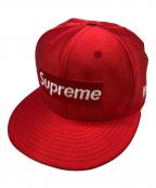 SUPREME×New Eraシュプリーム×ニューエラ）の古着「キャップ」｜レッド