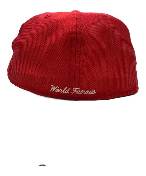 SUPREME（シュプリーム）SUPREME (シュプリーム) New Era (ニューエラ) キャップ レッド サイズ:7 3/8(58.7cm)の古着・服飾アイテム