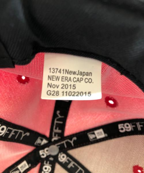 SUPREME（シュプリーム）SUPREME (シュプリーム) New Era (ニューエラ) キャップ レッド サイズ:7 3/8(58.7cm)の古着・服飾アイテム
