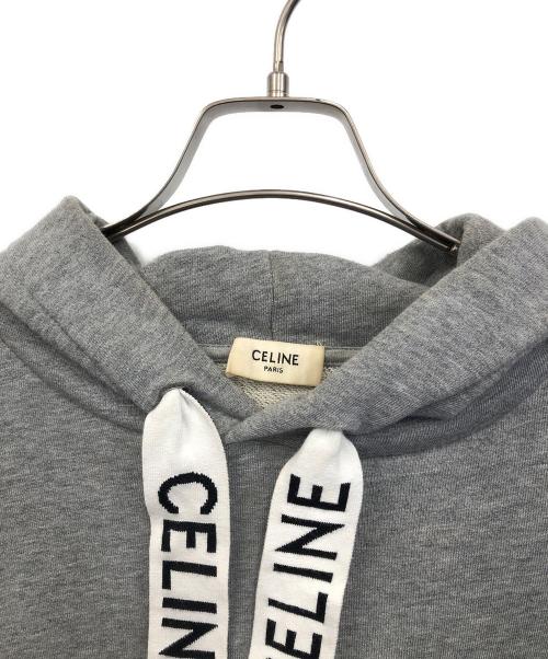 CELINE（セリーヌ）CELINE (セリーヌ) プルオーバーパーカー グレー サイズ:Mの古着・服飾アイテム