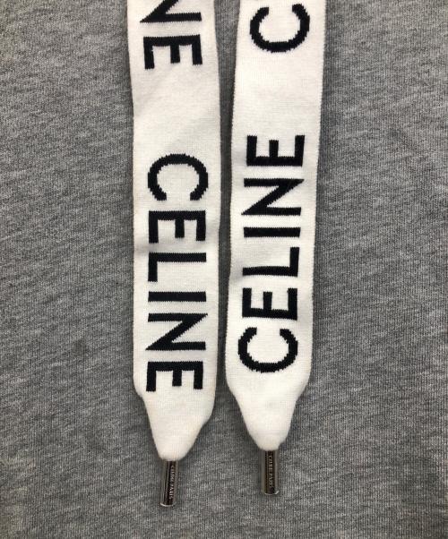 CELINE（セリーヌ）CELINE (セリーヌ) プルオーバーパーカー グレー サイズ:Mの古着・服飾アイテム