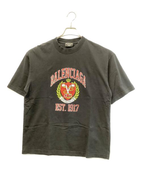 BALENCIAGA（バレンシアガ）BALENCIAGA (バレンシアガ) 半袖カットソー ブラック サイズ:XXSの古着・服飾アイテム