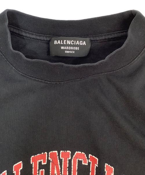 BALENCIAGA（バレンシアガ）BALENCIAGA (バレンシアガ) 半袖カットソー ブラック サイズ:XXSの古着・服飾アイテム