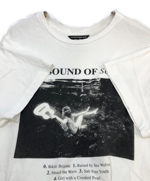 DIESEL（ディーゼル）DIESEL (ディーゼル) 半袖カットソー ホワイト サイズ:Lの古着・服飾アイテム