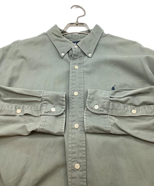 POLO RALPH LAUREN（ポロ・ラルフローレン）POLO RALPH LAUREN (ポロ・ラルフローレン) 長袖シャツ カーキ サイズ:XLの古着・服飾アイテム