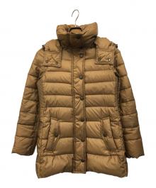BURBERRY LONDON（バーバリーロンドン）の古着「ダウンジャケット」｜ブラウン