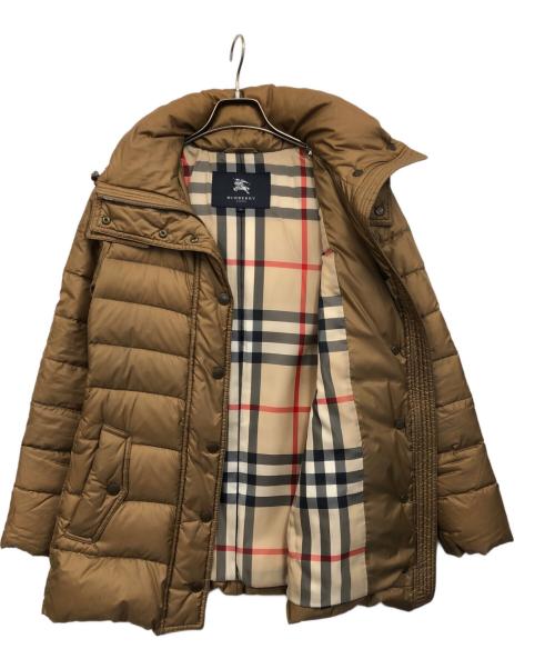 BURBERRY LONDON（バーバリーロンドン）BURBERRY LONDON (バーバリーロンドン) ダウンジャケット ブラウン サイズ:38の古着・服飾アイテム