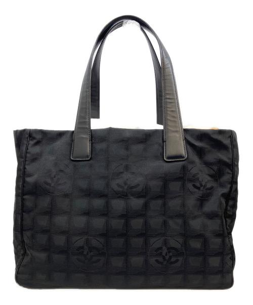 CHANEL（シャネル）CHANEL (シャネル) ニュートラベルラインMM ブラックの古着・服飾アイテム