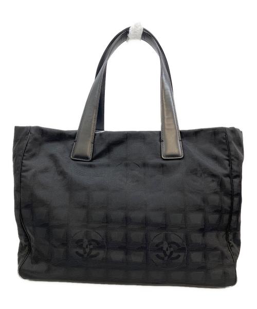 CHANEL（シャネル）CHANEL (シャネル) ニュートラベルラインMM ブラックの古着・服飾アイテム