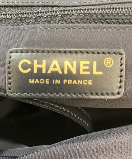 CHANEL（シャネル）CHANEL (シャネル) ニュートラベルラインMM ブラックの古着・服飾アイテム