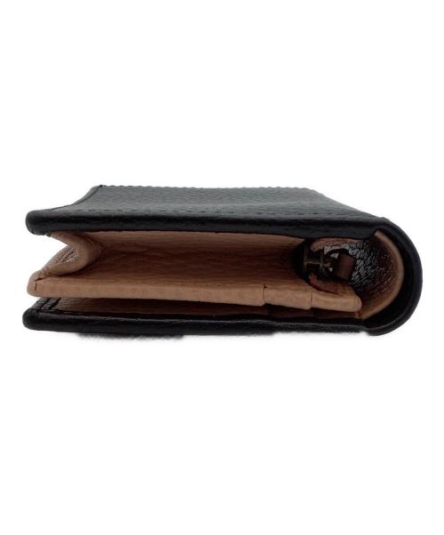 GUCCI（グッチ）GUCCI (グッチ) 2つ折り財布 ブラックの古着・服飾アイテム