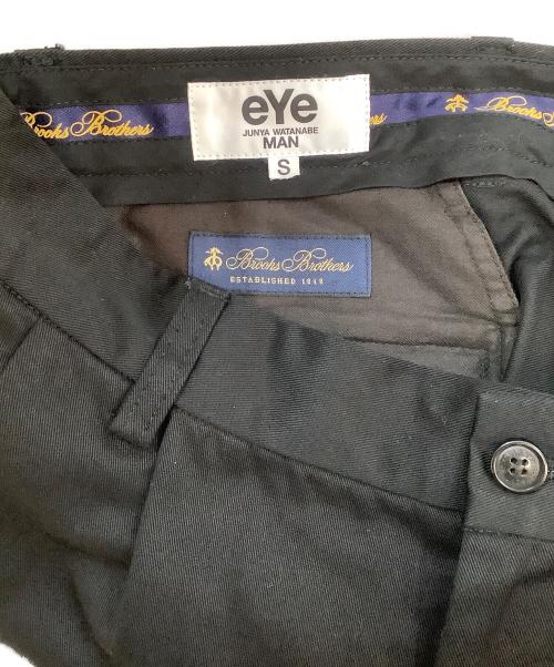 eYe COMME des GARCONS JUNYAWATANABE MAN（アイ コム デ ギャルソン ジュンヤ ワタナベ マン）eYe COMME des GARCONS JUNYAWATANABE MAN (アイ コム デ ギャルソン ジュンヤ ワタナベ マン) ワイドパンツ ブラック サイズ:Sの古着・服飾アイテム