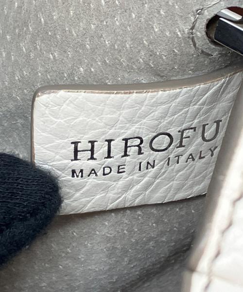 HIROFU（ヒロフ）HIROFU (ヒロフ) ハンドバッグ　オンディーナ ホワイトの古着・服飾アイテム