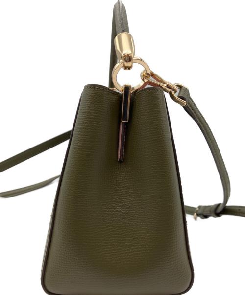 Kate Spade（ケイトスペード）Kate Spade (ケイトスペード) 2WAYバッグ ダークグリーンの古着・服飾アイテム