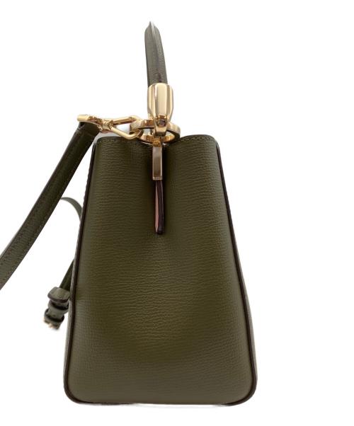 Kate Spade（ケイトスペード）Kate Spade (ケイトスペード) 2WAYバッグ ダークグリーンの古着・服飾アイテム