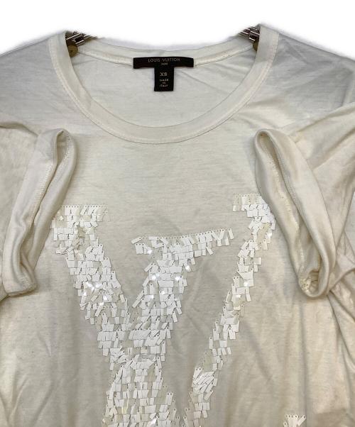 LOUIS VUITTON（ルイ ヴィトン）LOUIS VUITTON (ルイ ヴィトン) 半袖カットソー アイボリー サイズ:XSの古着・服飾アイテム