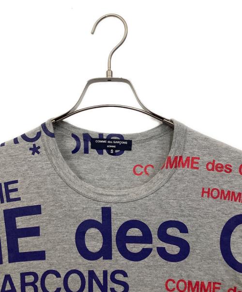 COMME des GARCONS HOMME（コムデギャルソン オム）COMME des GARCONS HOMME (コムデギャルソン オム) 半袖カットソー グレー サイズ:Sの古着・服飾アイテム