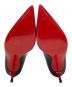 中古・古着 Christian Louboutin (クリスチャン・ルブタン) ヒールパンプス レッド×ブラック サイズ:361/2：25000円