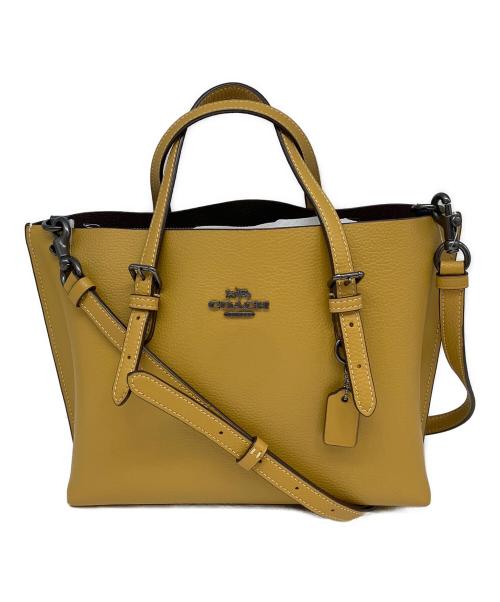 COACH（コーチ）COACH (コーチ) 2WAYショルダーバッグ イエローの古着・服飾アイテム