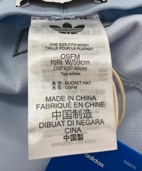 adidas（アディダス）adidas (アディダス) oasis (オアシス) ハット スカイブルーの古着・服飾アイテム
