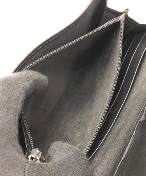 GUCCI（グッチ）GUCCI (グッチ) 長財布 ブラックの古着・服飾アイテム