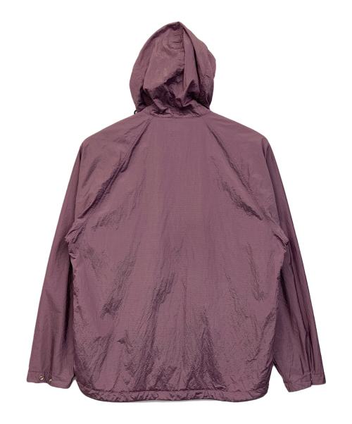 STONE ISLAND（ストーンアイランド）STONE ISLAND (ストーンアイランド) ナイロンリップストップジップアップフーディ パープル サイズ:XLの古着・服飾アイテム