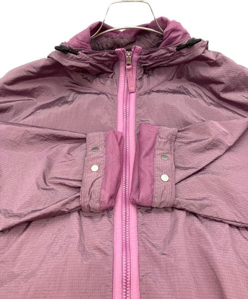STONE ISLAND（ストーンアイランド）STONE ISLAND (ストーンアイランド) ナイロンリップストップジップアップフーディ パープル サイズ:XLの古着・服飾アイテム