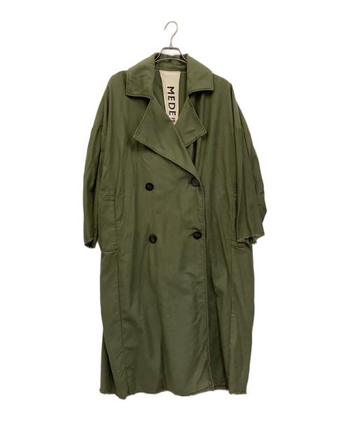 MEDE19F（メデジュウキュウ）MEDE19F (メデジュウキュウ) チェスターコート グリーン サイズ:２の古着・服飾アイテム