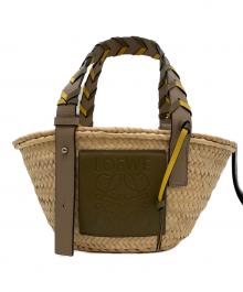 LOEWE（ロエベ）の古着「アナグラム バスケットバッグ スモール」｜ナチュラル