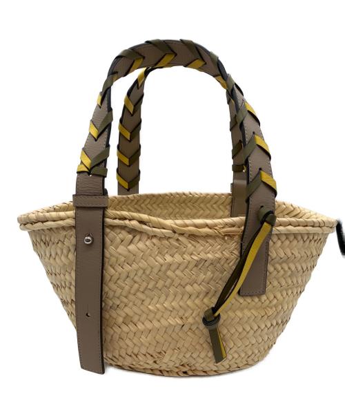 LOEWE（ロエベ）LOEWE (ロエベ) アナグラム バスケットバッグ スモール ナチュラルの古着・服飾アイテム