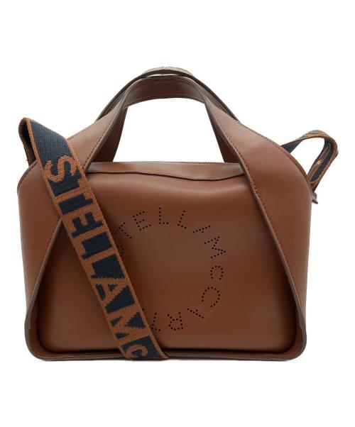 STELLA McCARTNEY（ステラマッカートニー）STELLA McCARTNEY (ステラマッカートニー) 2WAYショルダーバッグ ブラウンの古着・服飾アイテム
