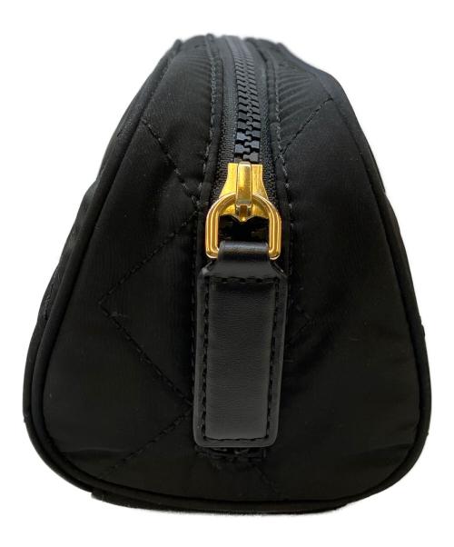 MARC JACOBS（マークジェイコブス）MARC JACOBS (マークジェイコブス) キルティングコスメティックケース ブラックの古着・服飾アイテム