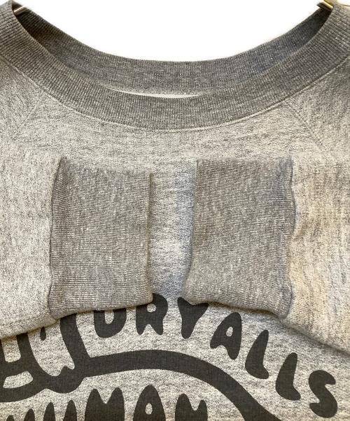 HUMAN MADE（ヒューマンメイド）HUMAN MADE (ヒューマンメイド) 裏起毛スウェット グレー サイズ:XLの古着・服飾アイテム