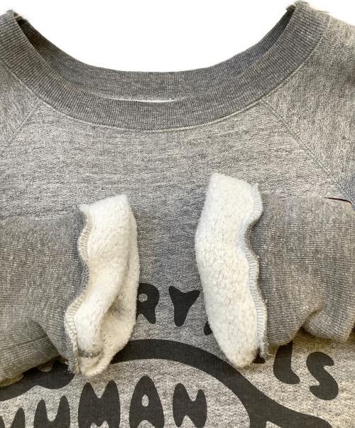 HUMAN MADE（ヒューマンメイド）HUMAN MADE (ヒューマンメイド) 裏起毛スウェット グレー サイズ:XLの古着・服飾アイテム