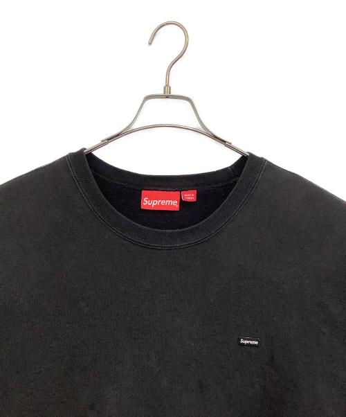 SUPREME（シュプリーム）SUPREME (シュプリーム) small box crewneck ブラック サイズ:XLの古着・服飾アイテム