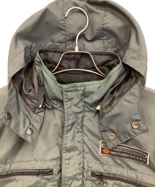 HARLEY-DAVIDSON（ハーレーダビッドソン）HARLEY-DAVIDSON (ハーレーダビッドソン) ナイロンジャケット グレー サイズ:Sの古着・服飾アイテム