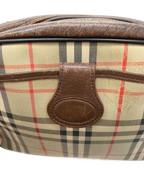 Burberry's（バーバリーズ）Burberry's (バーバリーズ) ショルダーバッグ ブラウンの古着・服飾アイテム