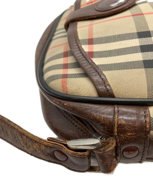 Burberry's（バーバリーズ）Burberry's (バーバリーズ) ショルダーバッグ ブラウンの古着・服飾アイテム