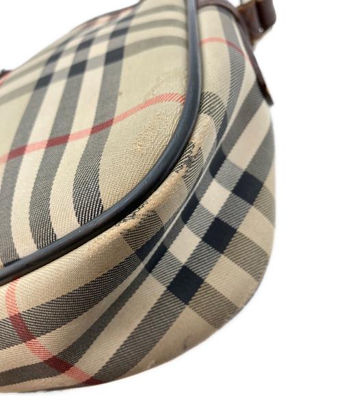 Burberry's（バーバリーズ）Burberry's (バーバリーズ) ショルダーバッグ ブラウンの古着・服飾アイテム