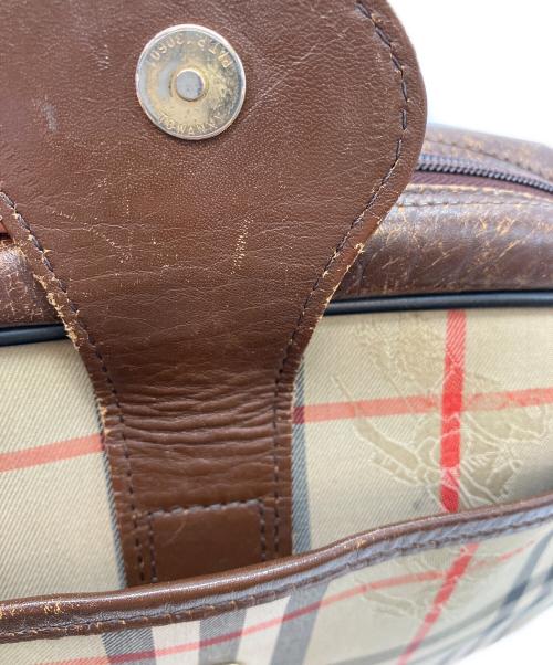 Burberry's（バーバリーズ）Burberry's (バーバリーズ) ショルダーバッグ ブラウンの古着・服飾アイテム