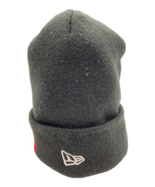 SUPREME（シュプリーム）Supreme (シュプリーム) New Era (ニューエラ) ニット帽 ブラックの古着・服飾アイテム