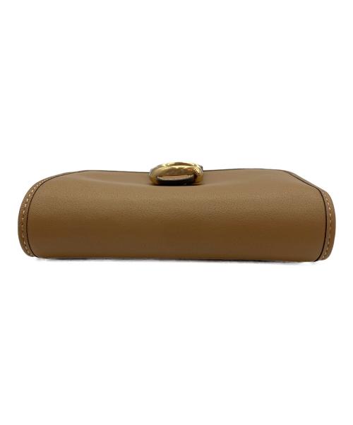 COACH（コーチ）COACH (コーチ) 2つ折り財布 ベージュの古着・服飾アイテム