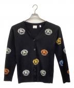 BURBERRYバーバリー）の古着「厚手カーディガン」｜ブラック