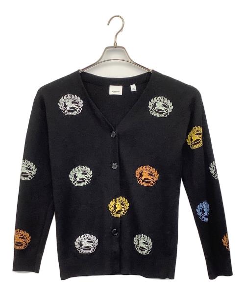 BURBERRY（バーバリー）BURBERRY (バーバリー) 厚手カーディガン ブラック サイズ:14Y(164cm)の古着・服飾アイテム