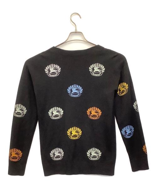 BURBERRY（バーバリー）BURBERRY (バーバリー) 厚手カーディガン ブラック サイズ:14Y(164cm)の古着・服飾アイテム